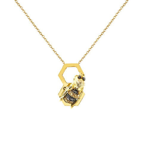 "BEE-HIVE" NECKLACE