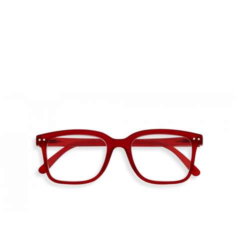 "L" Red Reading Glasses