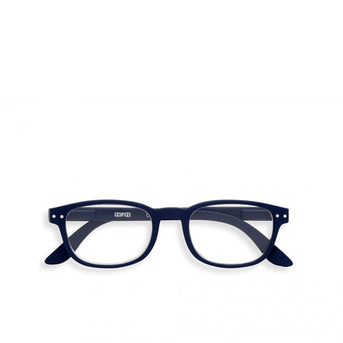 "B" Navy Blue Reading Glasses