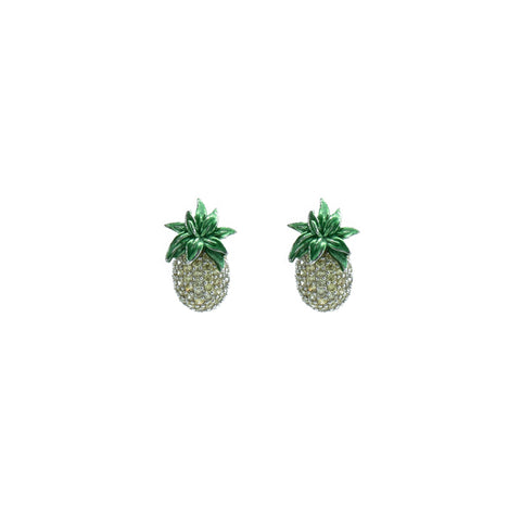 "Pineapple Stud" Earrings