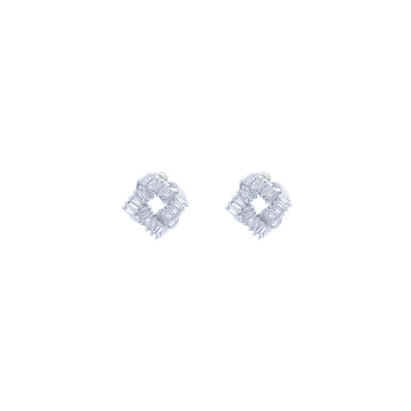"Small Square Stud" Earrings