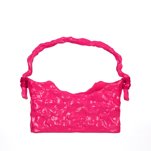 Otto Baguette Bag Neon Pink