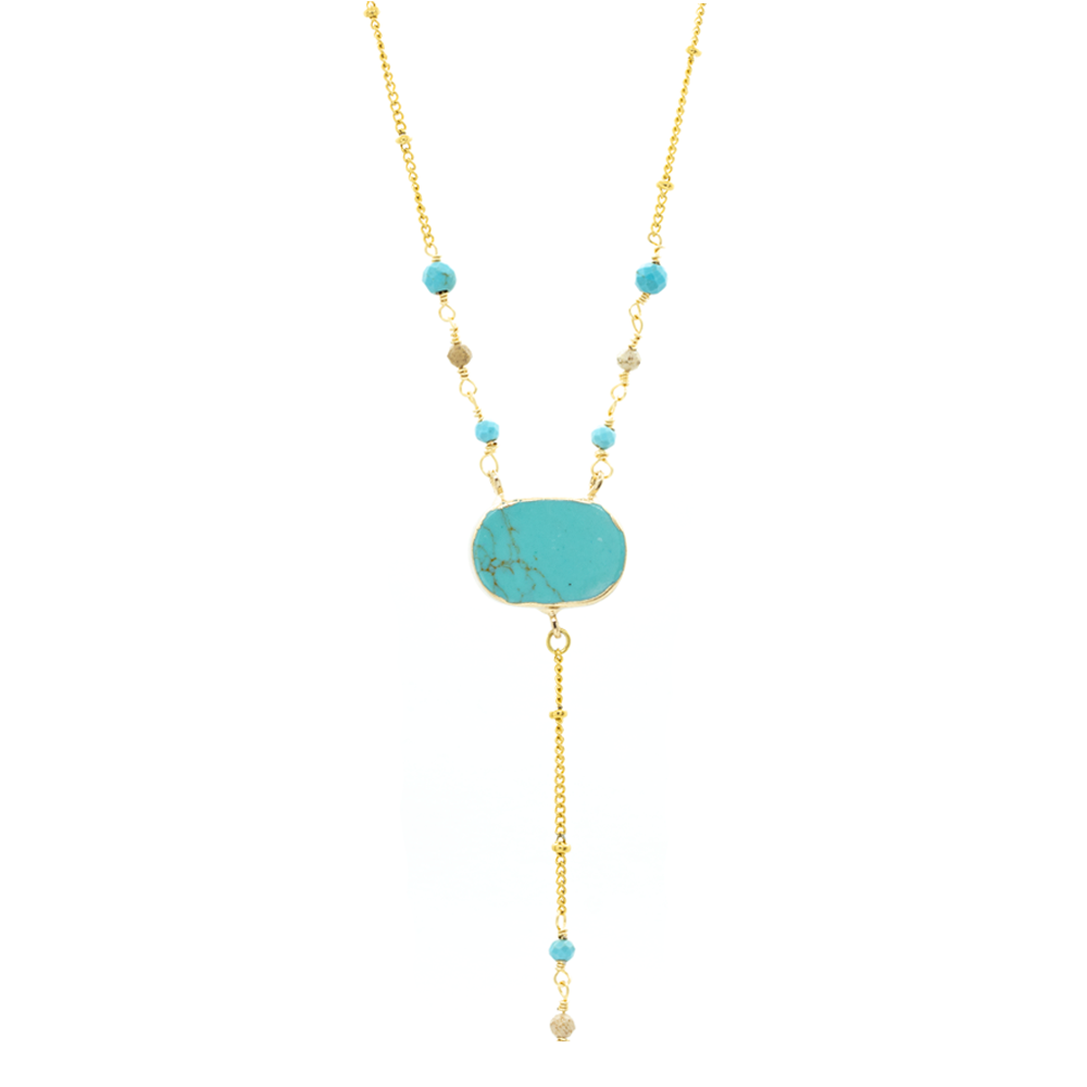 "Turquoise Long" Necklace
