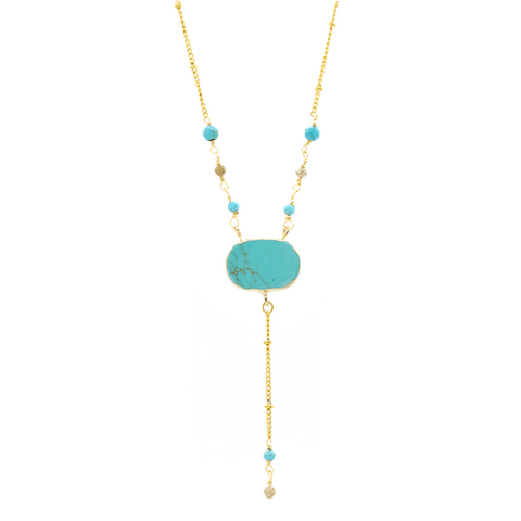 "Turquoise Long" Necklace