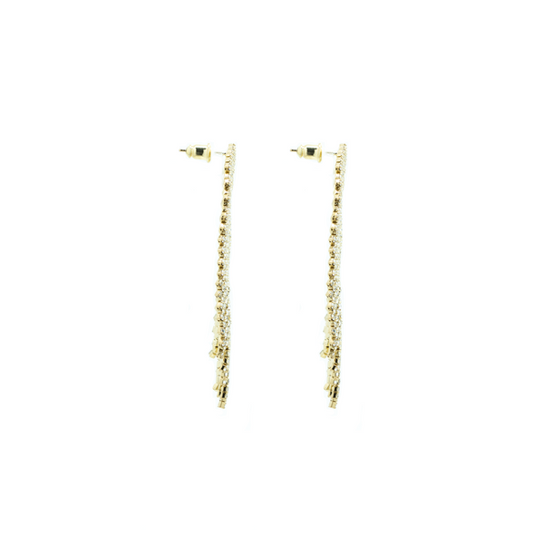 "Gold Fringe" Earrings