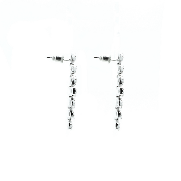 "Silver Crystal" Earrings