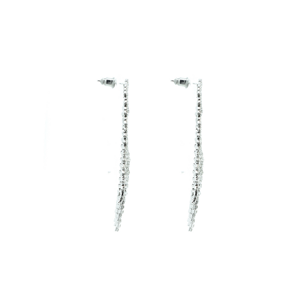 "Silver Fringe" Earrings