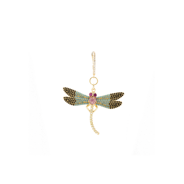"Gold Dragonfly" Mono Earring