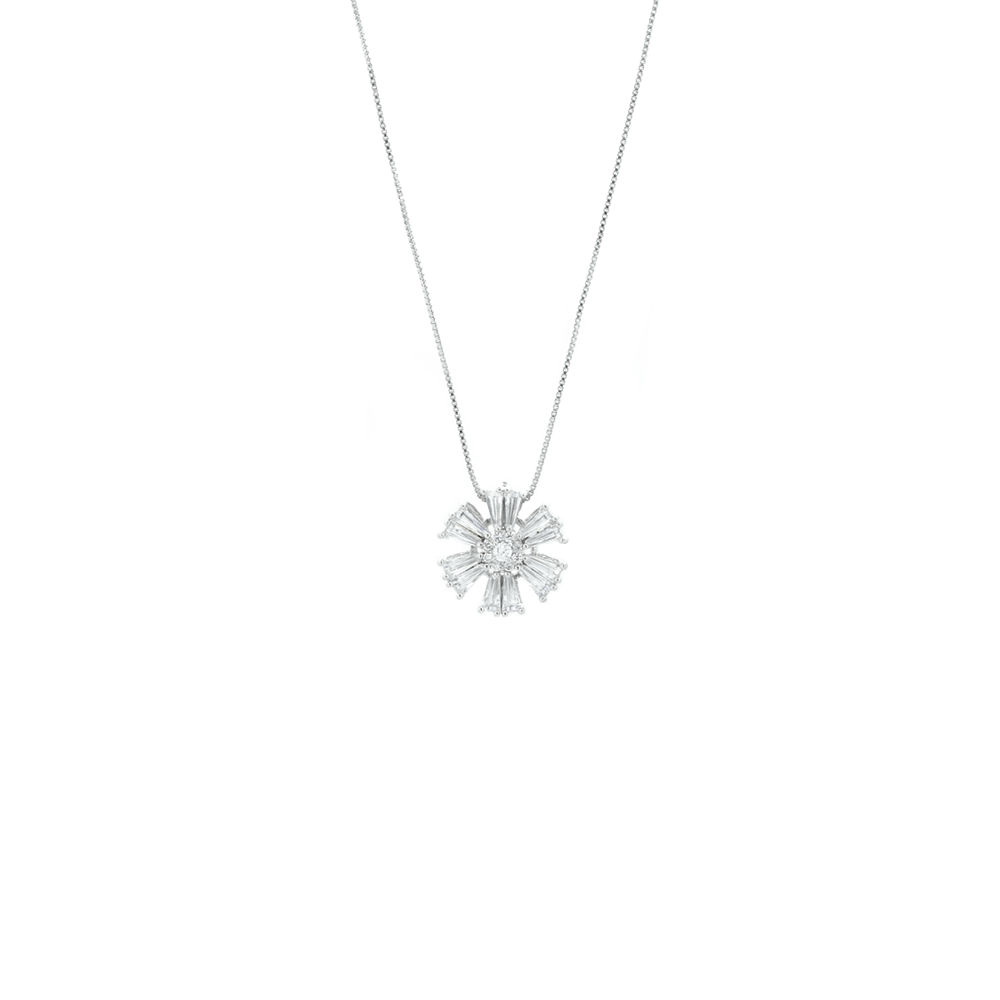 "Crystal Flower" Necklace
