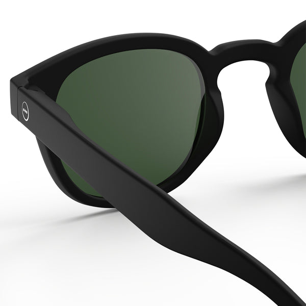 "C" Black Polarized Sunglasses