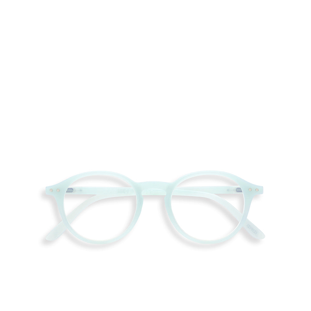 "D" Misty Blue Reading Glasses