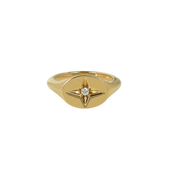 "Guiding Star Pinky" Ring