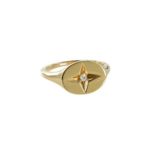 "Guiding Star Pinky" Ring