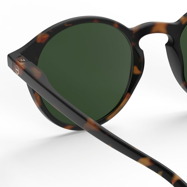 "D" Tortoise Polarized Sunglasses