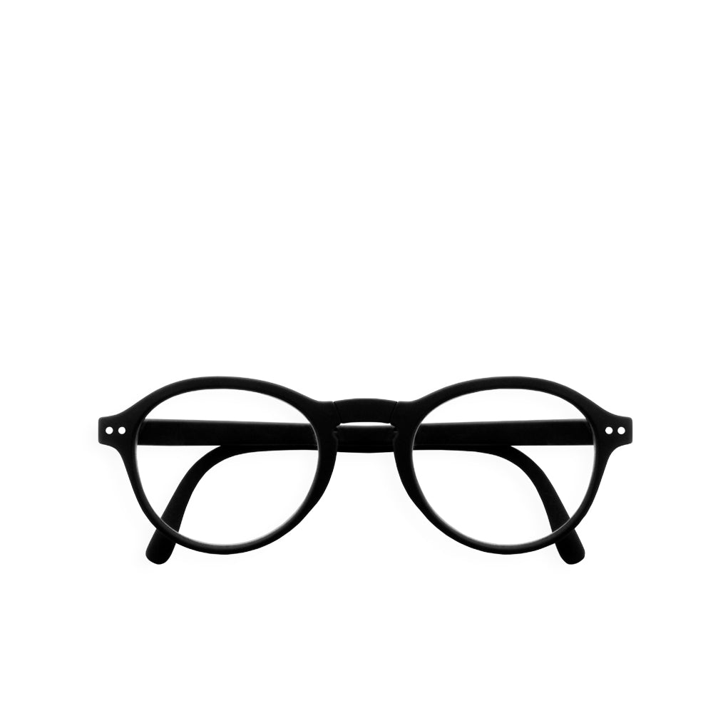 "F" Black Reading Glasses
