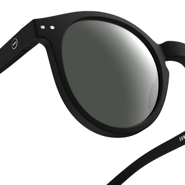 "M" Black Sunglasses