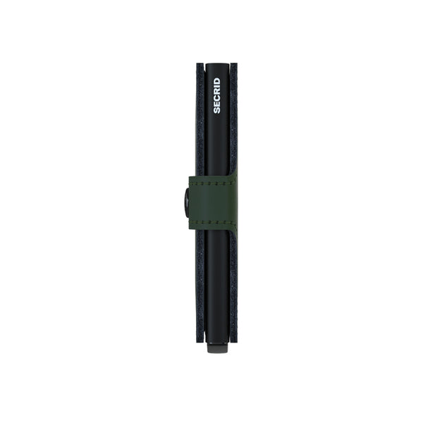 "Matte Miniwallet" Green-Black