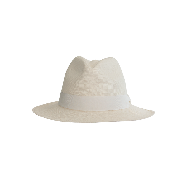 "Montecristi" White/White Panama Hat