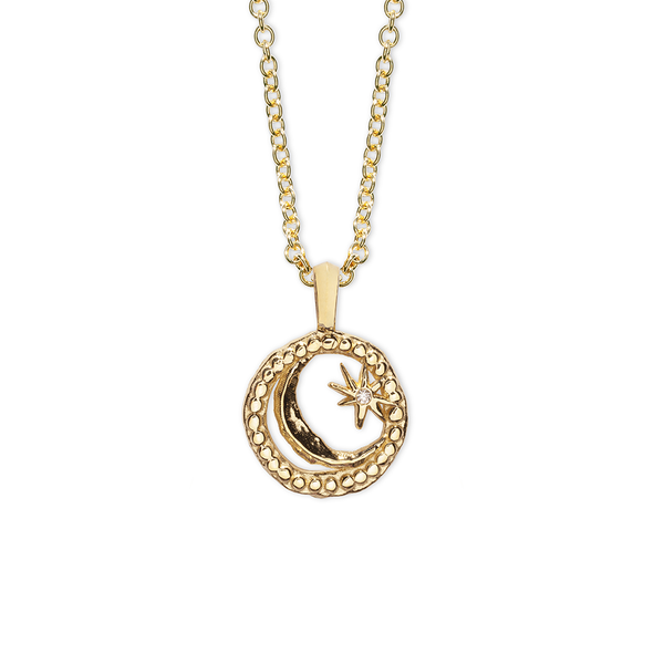 "PETITE" COSMIC COIN NECKLACE