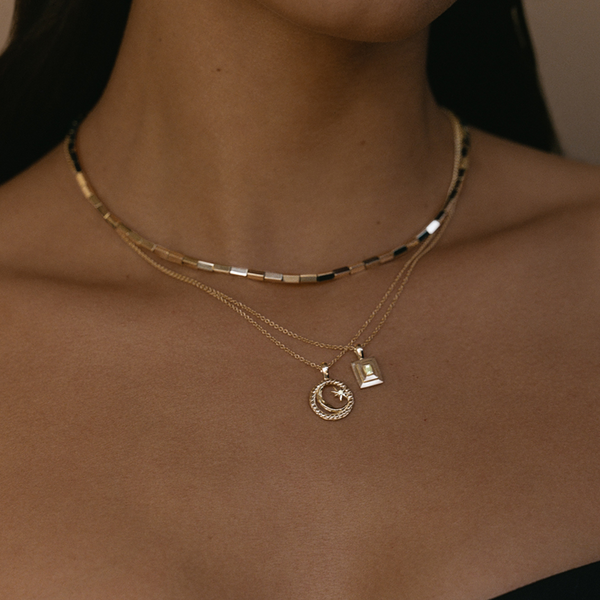 "PETITE" COSMIC COIN NECKLACE