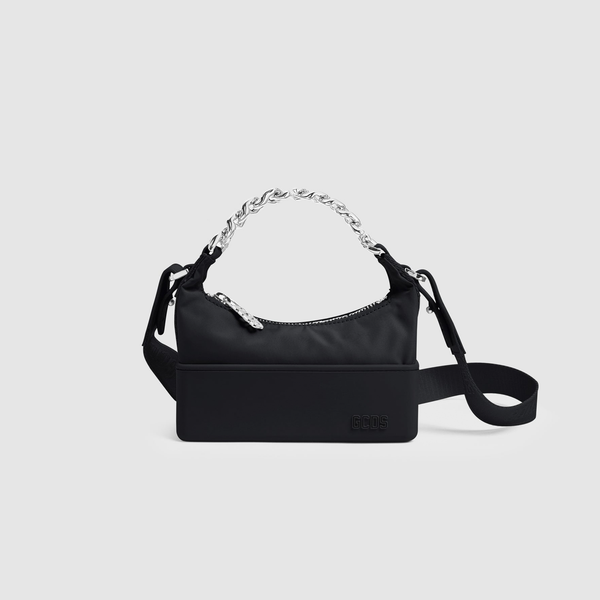 Nylon Mathilda Black Bag