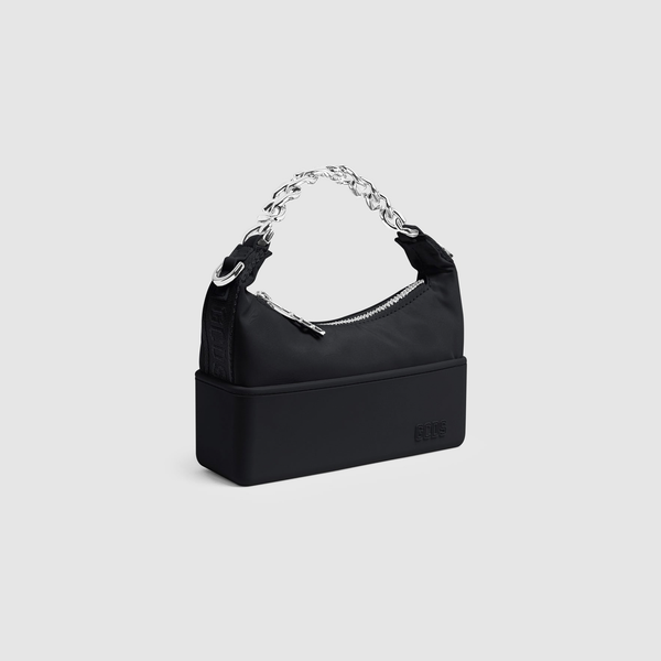 Nylon Mathilda Black Bag