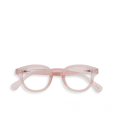 "C" Pink Reading Glasses