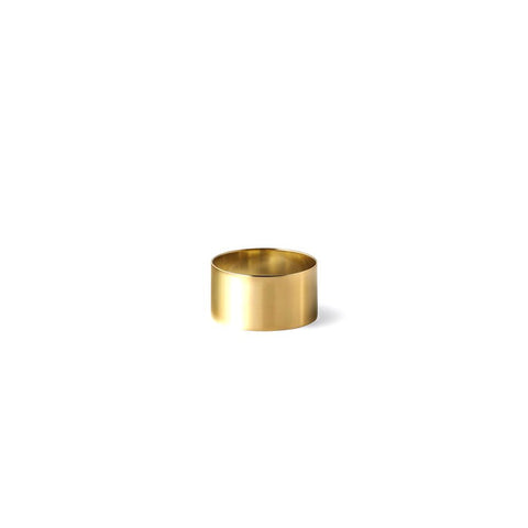 "Plate 10mm" 18K Yellow Gold Ring