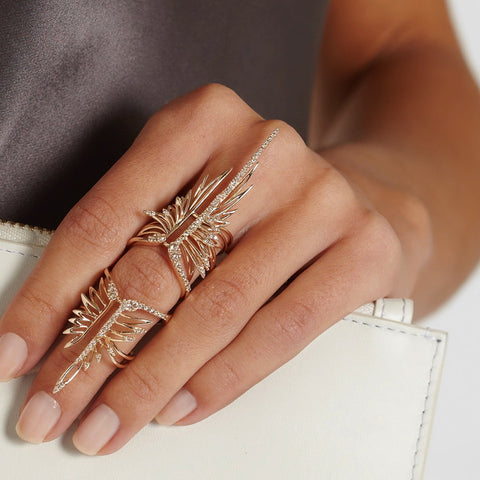"Feather" Ring