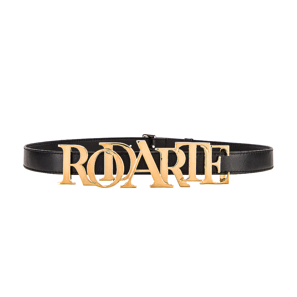Rodarte Silver rodarte belt buckle Buckle / black leather