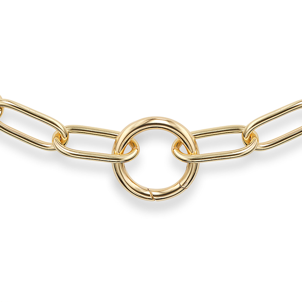 "Sardinia III" Pave Clasp Chain