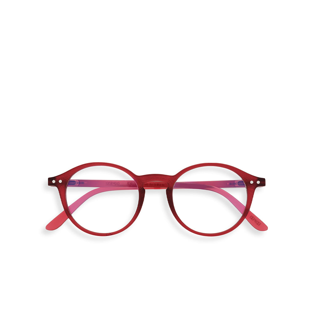 "D" Rosy Red SCREEN Glasses