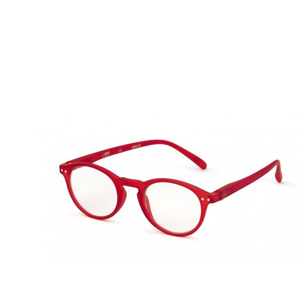"A" Red Reading Glasses