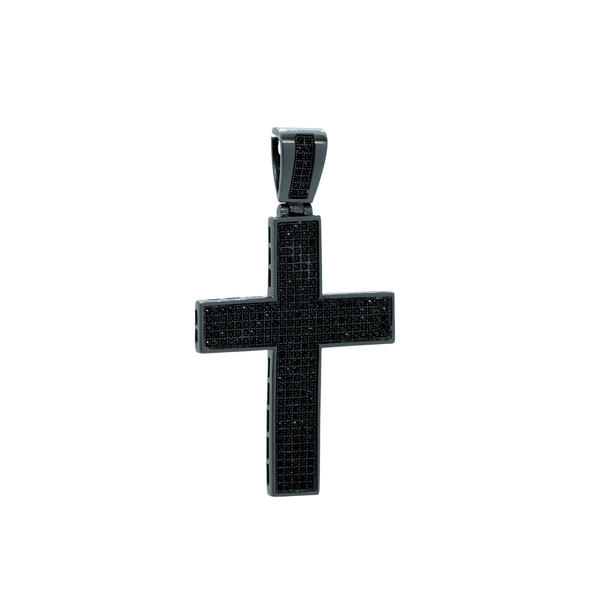 "Black Cross" Pendant