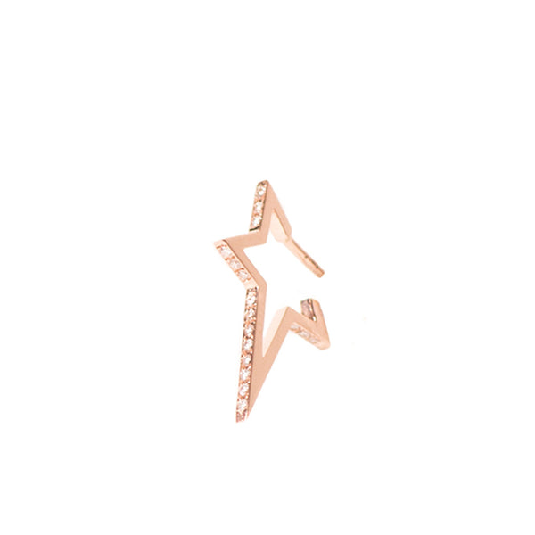 "Small Star" 18K Rose Gold Earring - ARCHIVES