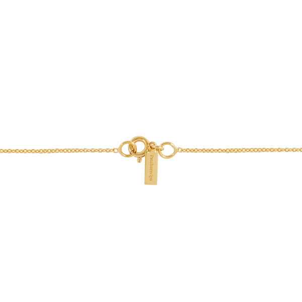 "TINY PIG" 18K SIAM YELLOW GOLD NECKLACE