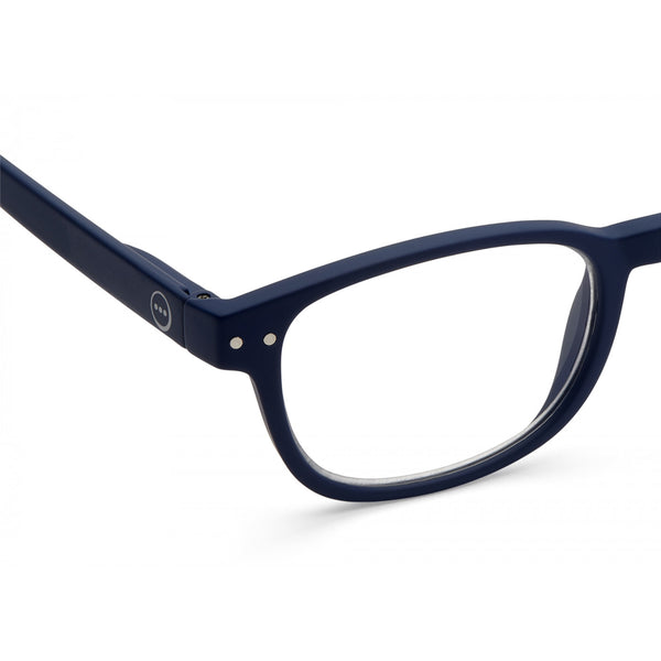 "B" Navy Blue Reading Glasses