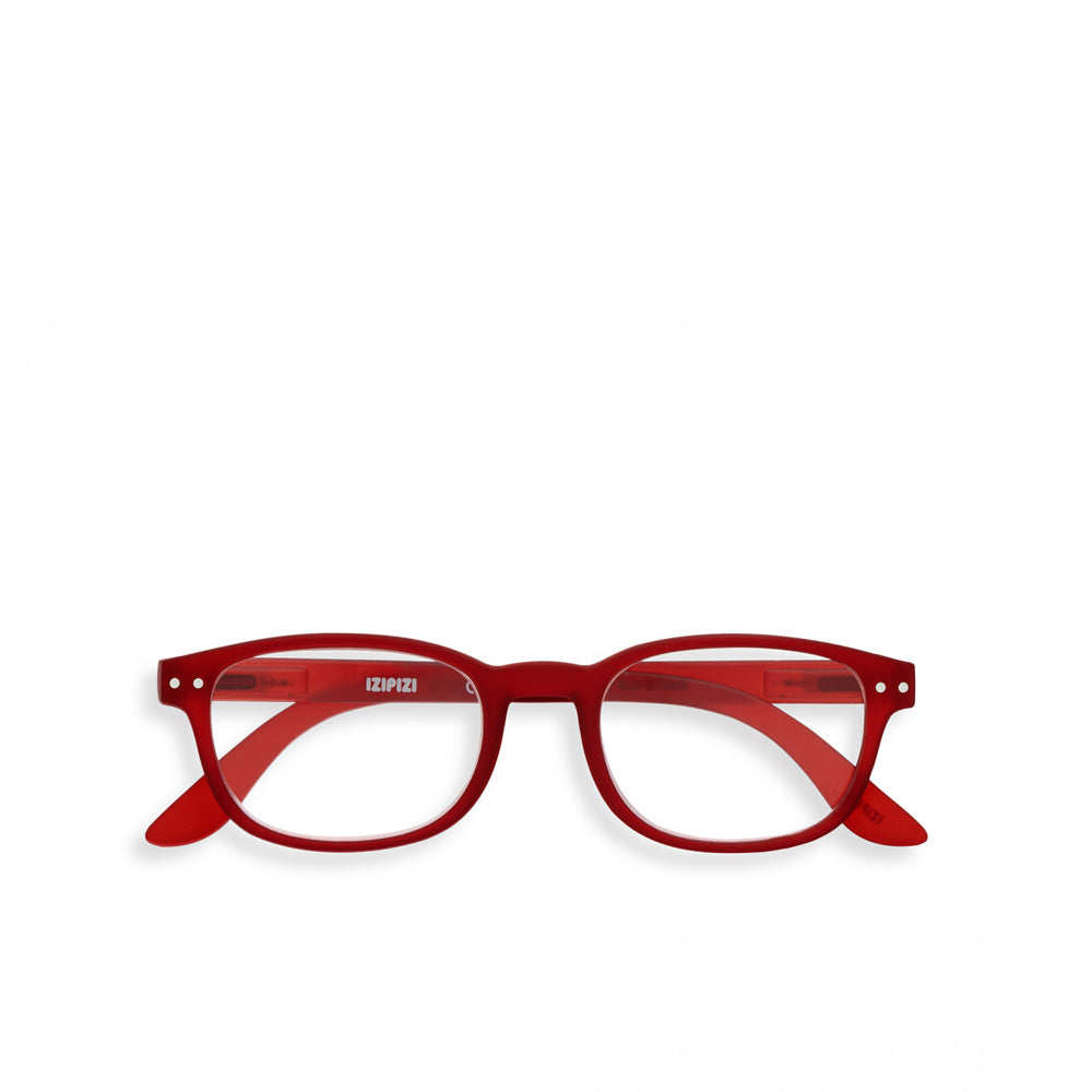 "B" Red Reading Glasses