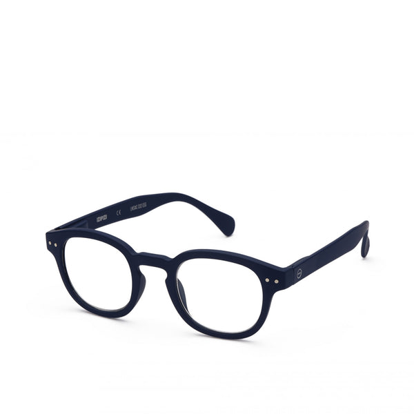 "C" Navy Blue Reading Glasses