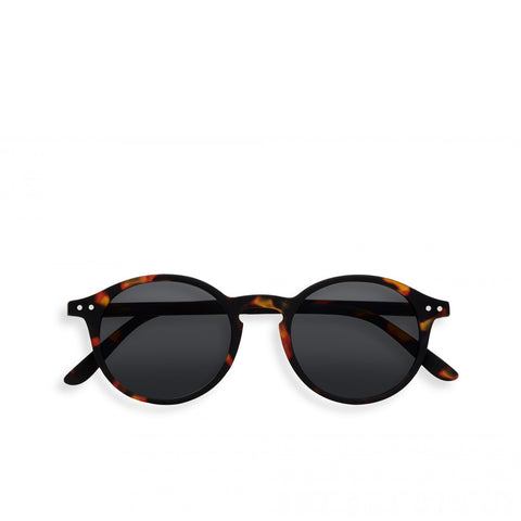 "D" Tortoise Grey Lenses Sunglasses