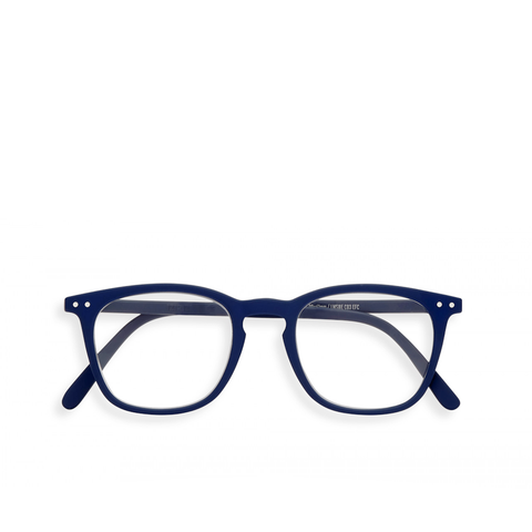 "E" Navy Blue Reading Glasses