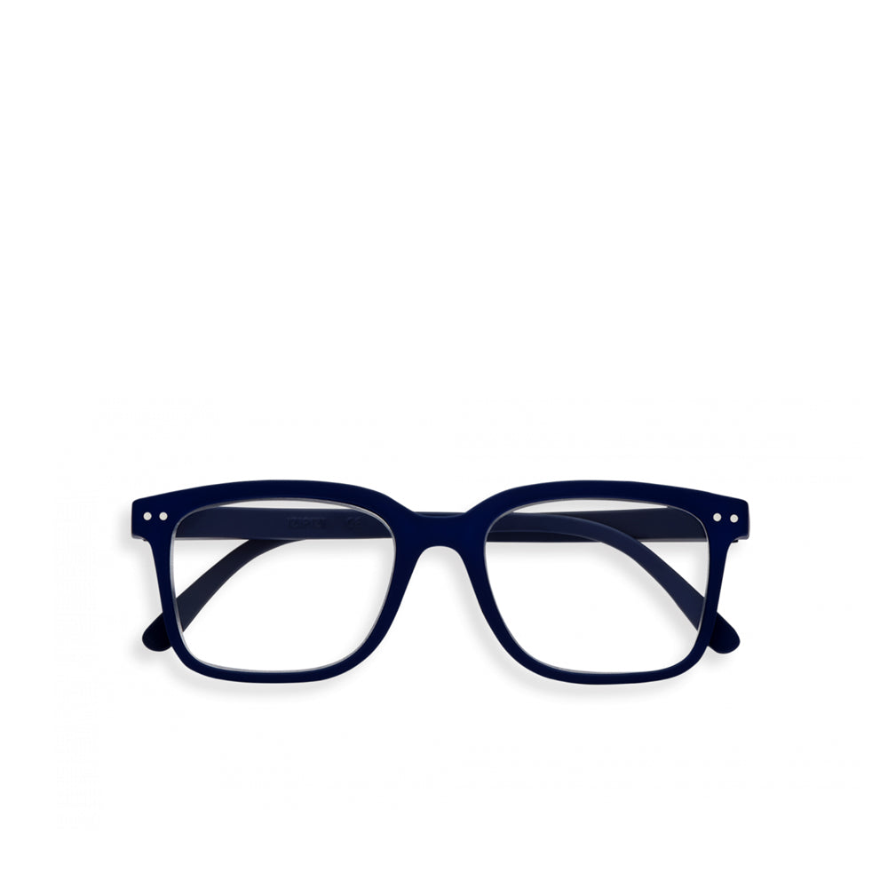 "L" Navy Blue Reading Glasses