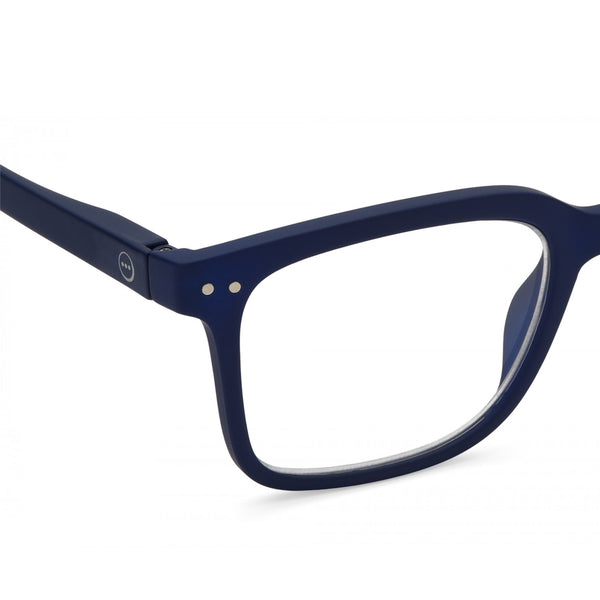 "L" Navy Blue Reading Glasses