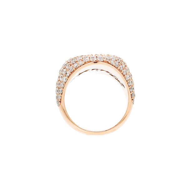 "CHEVALIÈRE" ROSE GOLD RING